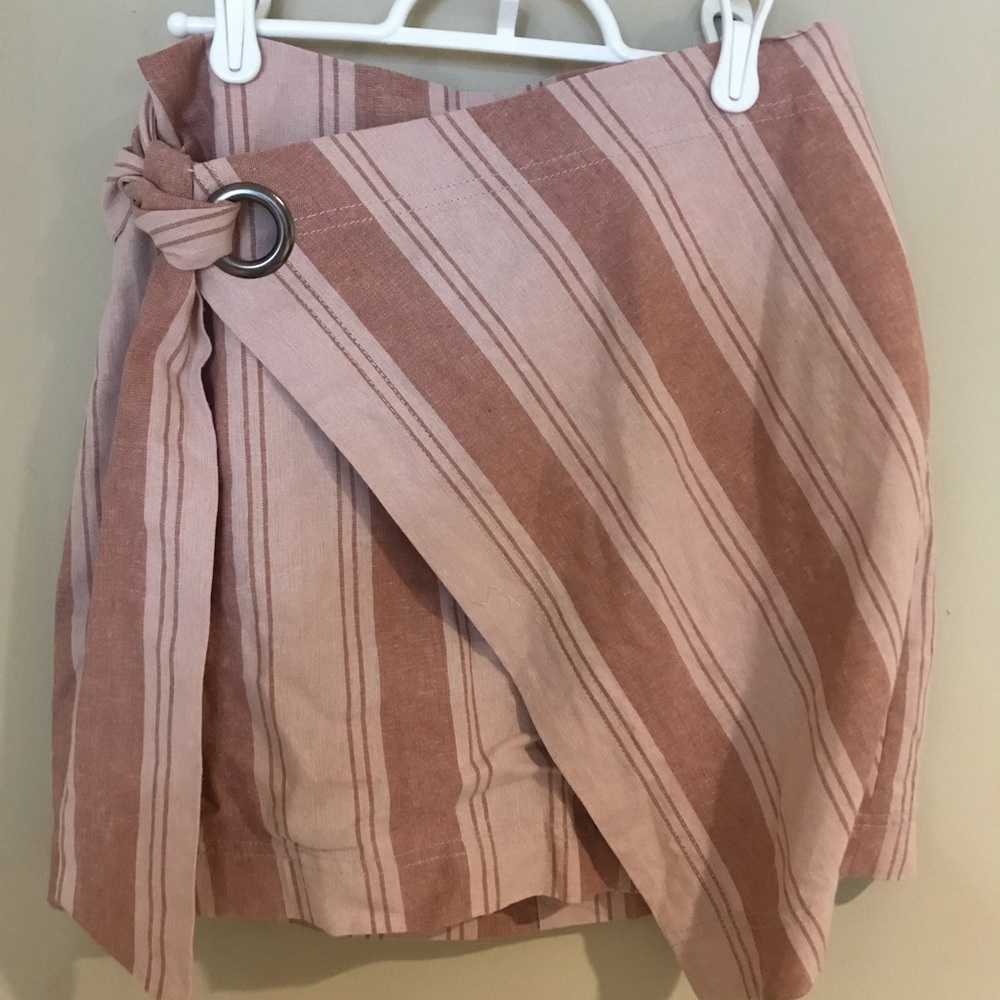 Free people striped skirt!